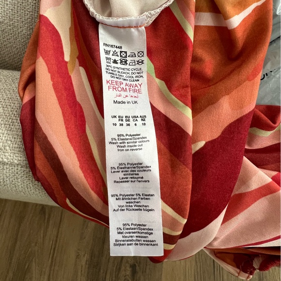 PLT Swirl Slinky Dress - Picture 7 of 8